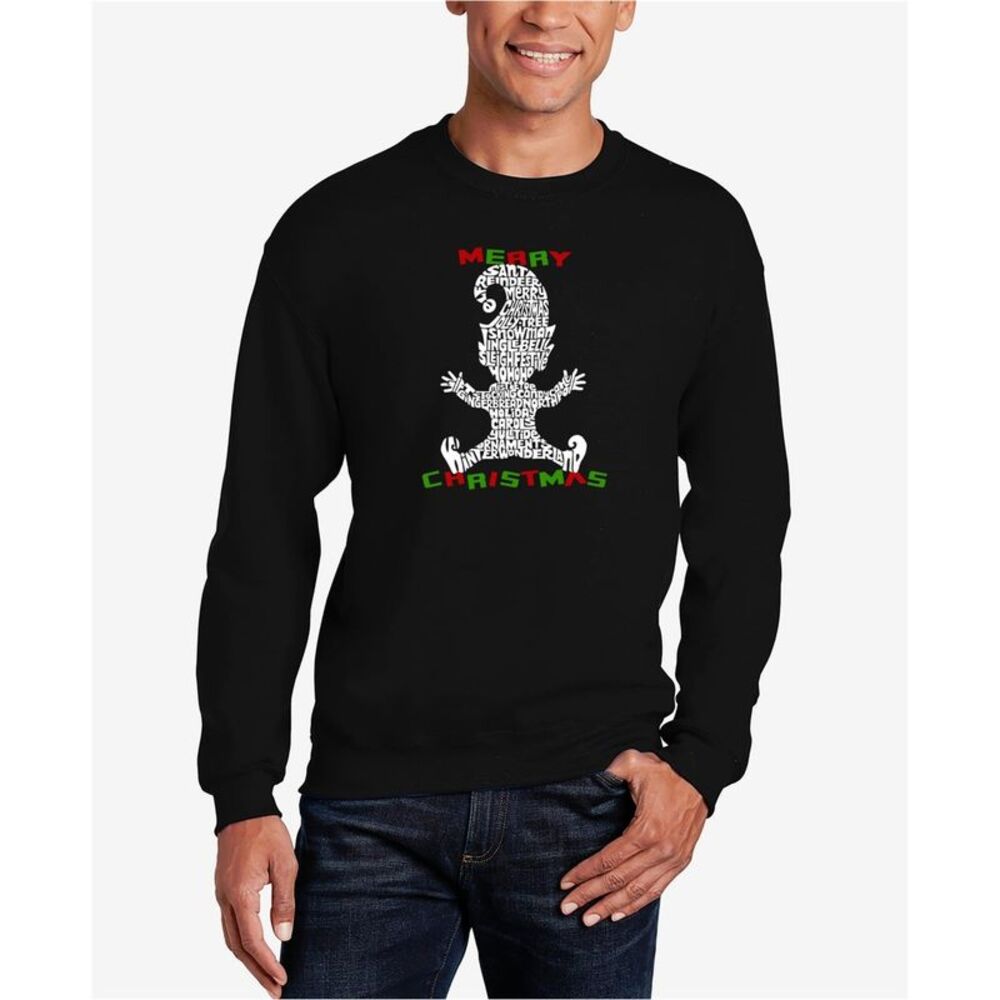 LA POP ART Mens Loose Sweatshirt, NWT